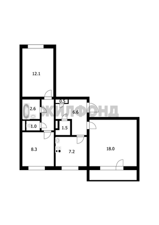 
  Продается 3-комн. квартира, 61 м², Веры Кащеевой ул
. Фото 10.