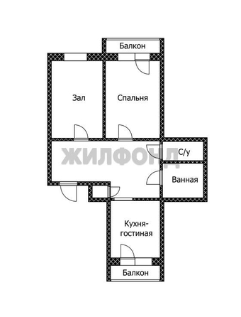 
  Продается 3-комн. квартира, 84.5 м², 40 лет Победы ул
. Фото 15.