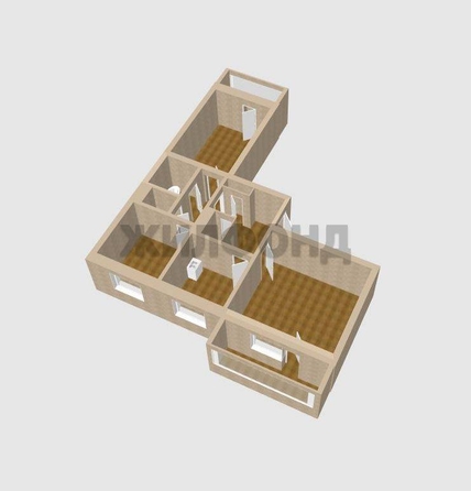 
  Продается 3-комн. квартира, 60.4 м², Победы ул
. Фото 20.