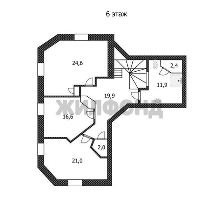 
  Продается 4-комн. квартира, 213.3 м², Партизанская ул
. Фото 6.