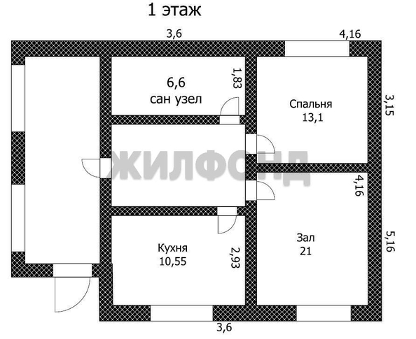 
  Продается дом, 138.3 м², Барнаул
. Фото 33.