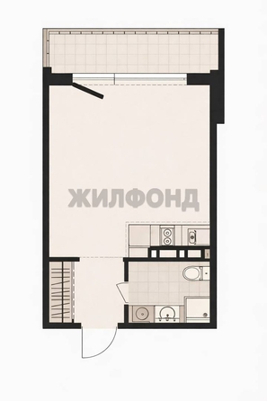 
  Продается студия 24.1 м². Фото 2.