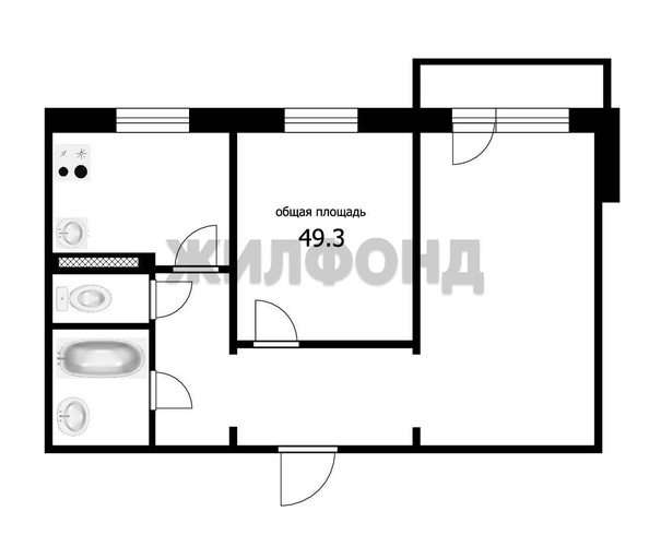 
  Продается 2-комн. квартира 49.3 м². Фото 16.
