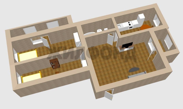 
  Продается 3-комн. квартира 61 м². Фото 10.