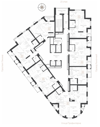 
  Продается 2-комн. квартира 61.82 м², в ЖК Маяковский 2. Фото 1.
