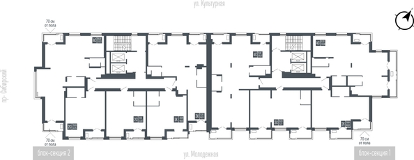 
  Продается 3-комн. квартира 73.72 м², в ЖК Опера Резиденс. Фото 4.