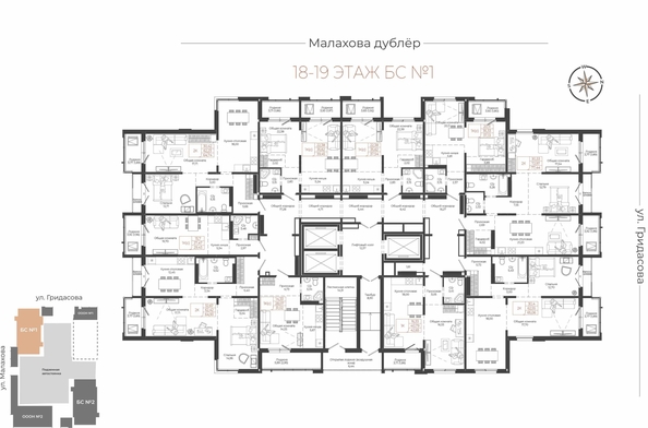 
  Продается 2-комн. квартира 64.74 м², в ЖК Легенда-155. Фото 1.