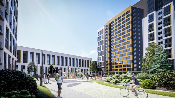 
  Продается 1-комн. квартира 32.7 м², в ЖК Дом культуры, корпус 2. Фото 1.