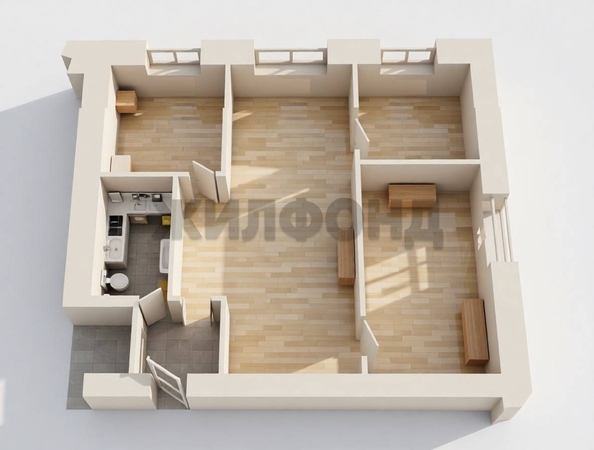 
  Продается 2-комн. квартира 42.2 м². Фото 11.
