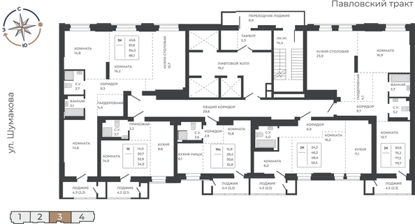 
  Продается студия 30.6 м², в ЖК Павлов. Фото 1.