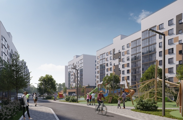 
  Продается 3-комн. квартира 69.4 м², в ЖК Первогорье, корпус 5. Фото 2.