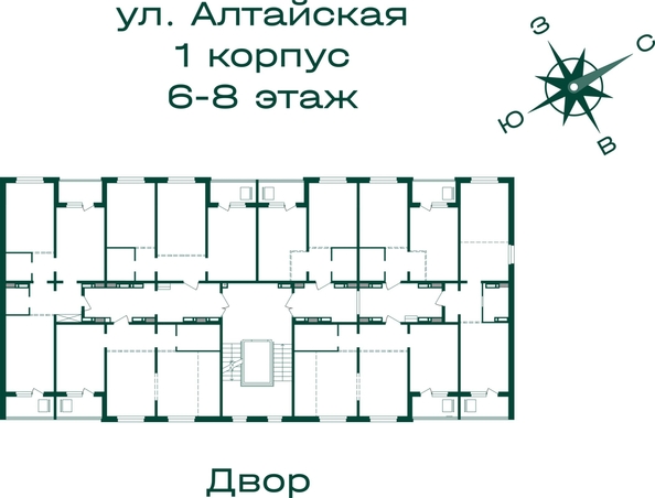 
  Продается 2-комн. квартира 56.5 м², в ЖК Первогорье, корпус 1. Фото 1.
