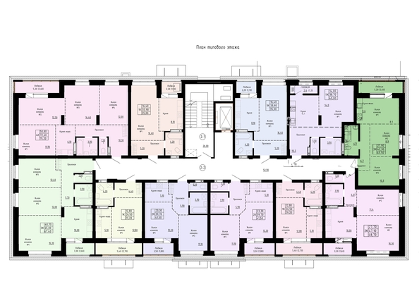 
  Продается 2-комн. квартира 48.7 м², в ЖК Титул. Фото 1.