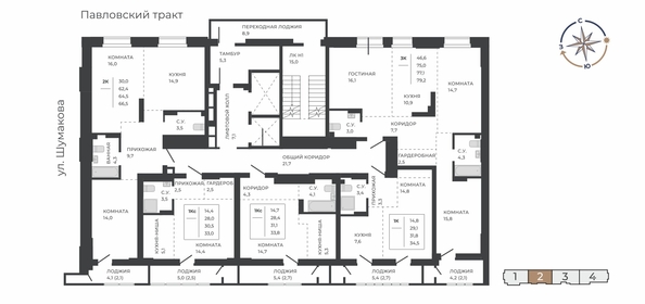 
  Продается студия 30.5 м², в ЖК Павлов. Фото 1.