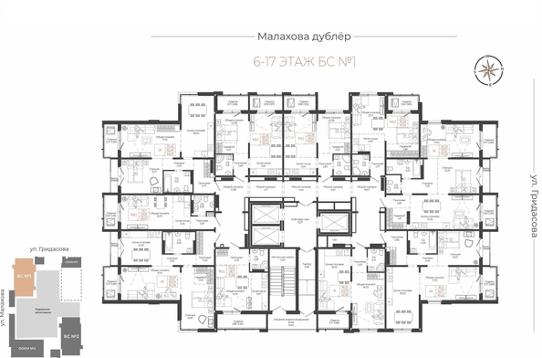 
  Продается 2-комн. квартира 64.91 м², в ЖК Легенда-155. Фото 1.