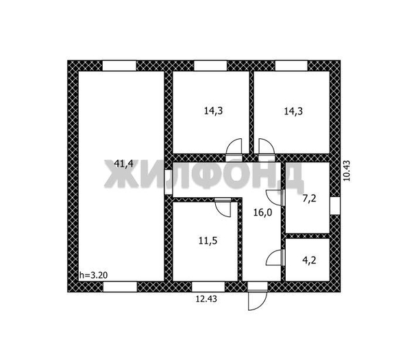 
  Продается дом 108.9 м². Фото 4.
