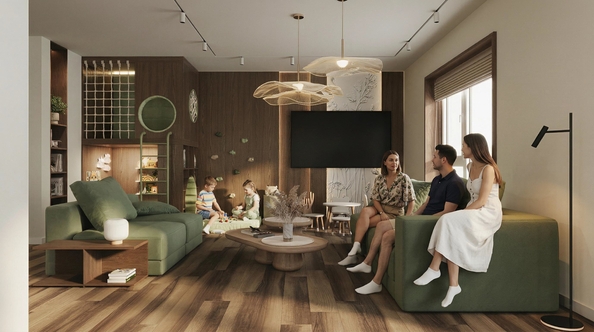 
  Продается 4-комн. квартира 125.7 м², в ЖК Шервуд, (Нагорная 6-я, 15г/12). Фото 13.
