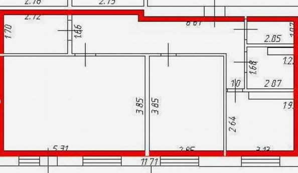 
  Продается 2-комн. квартира 60 м². Фото 12.