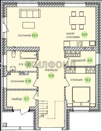 
  Продается дом 162.5 м². Фото 4.