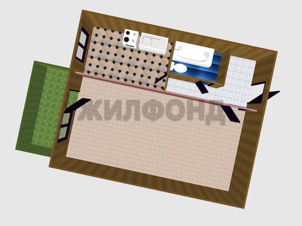
  Продается 1-комн. квартира 29.5 м². Фото 1.