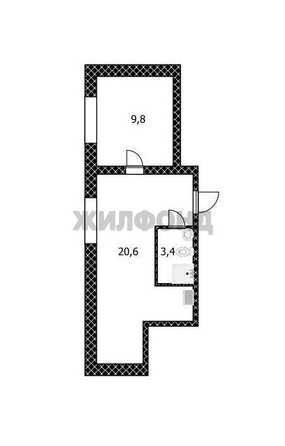 
  Продается 1-комн. квартира 32.2 м². Фото 7.