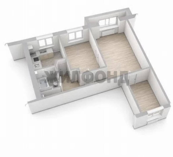 
  Продается 3-комн. квартира 58.8 м². Фото 17.