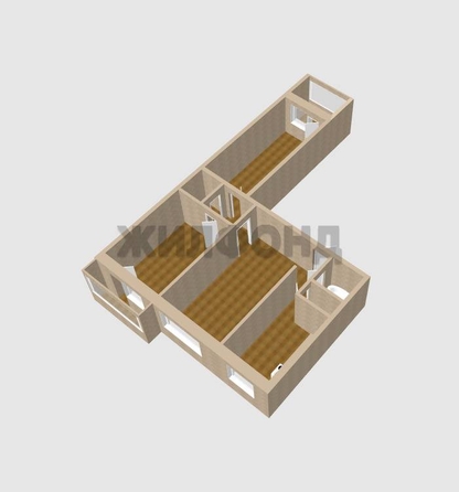 
  Продается 3-комн. квартира 59 м². Фото 14.