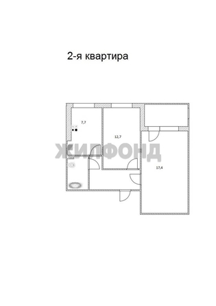 
  Продается 2-комн. квартира 43.6 м². Фото 15.
