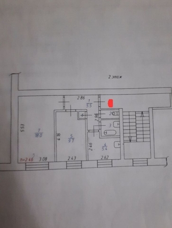 
   Продам 2-комнатную, 42.2 м², Тулаева ул, 140

. Фото 1.