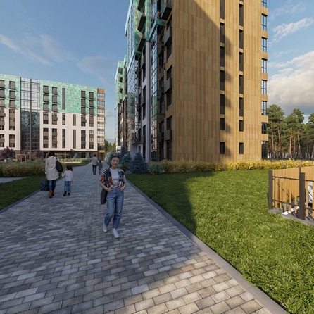 
  Продается 2-комн. квартира 52.97 м², в ЖК Ёлки, дом 3. Фото 54.