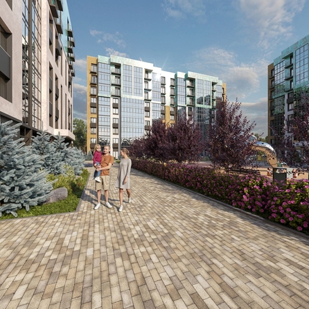 
  Продается 1-комн. квартира 38.77 м², в ЖК Ёлки, дом 3. Фото 47.