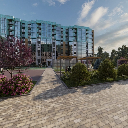 
  Продается 2-комн. квартира 52.97 м², в ЖК Ёлки, дом 3. Фото 48.