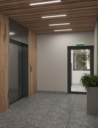 
  Продается 1-комн. квартира 43.9 м², в ЖК Ёлки, дом 2. Фото 34.