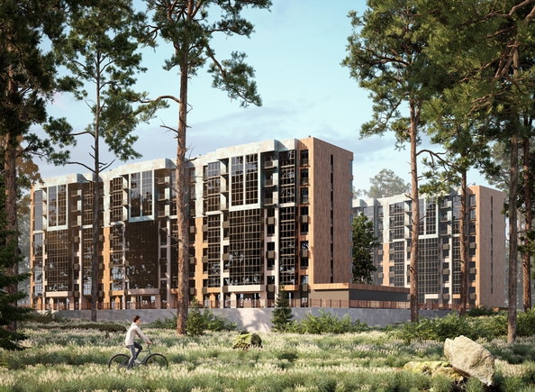 
  Продается 2-комн. квартира 52.97 м², в ЖК Ёлки, дом 3. Фото 4.