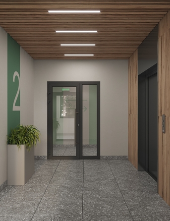 
  Продается 1-комн. квартира 45.15 м², в ЖК Ёлки, дом 3. Фото 35.