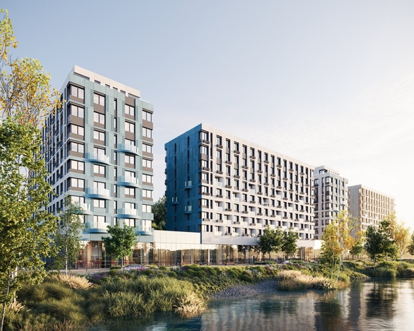 
  Продается 3-комн. квартира 79.5 м², в ЖК Клубный дом РиверАнг. Фото 1.