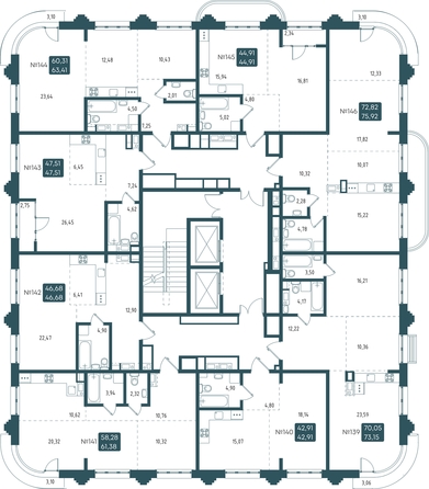 
   Продам 3-комнатную, 75.92 м², Бродский, 1-я очередь

. Фото 2.