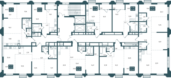 
   Продам 2-комнатную, 62.94 м², Бродский, 1-я очередь

. Фото 10.