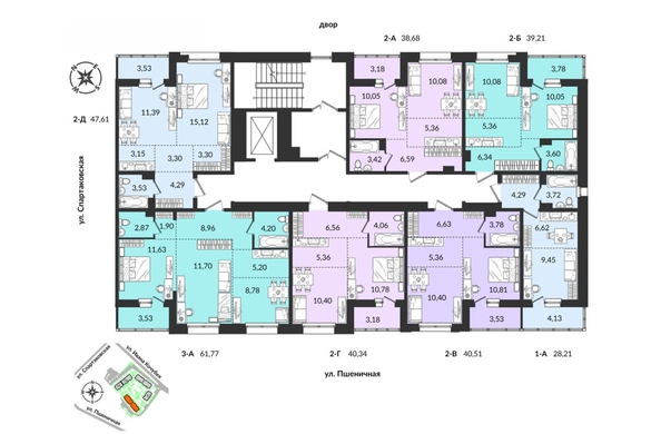 
   Продам 1-комнатную, 28.21 м², Источник, дом 4

. Фото 3.