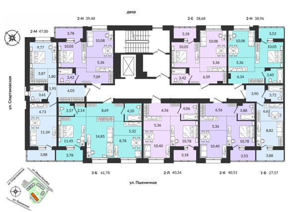 
   Продам 2-комнатную, 38.96 м², Источник, дом 4

. Фото 3.