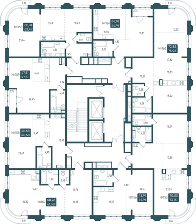 
   Продам 1-комнатную, 46.68 м², Бродский, 1-я очередь

. Фото 1.