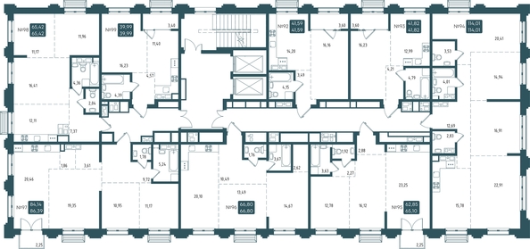 
   Продам 2-комнатную, 65.1 м², Бродский, 1-я очередь

. Фото 1.