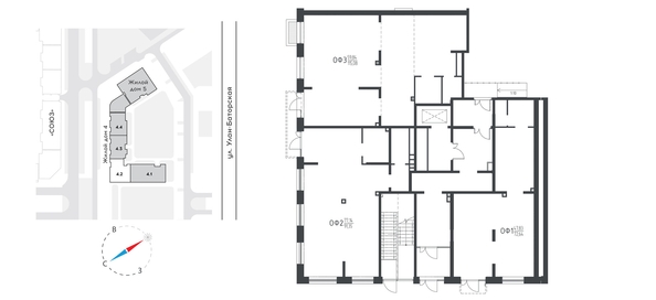 
   Продам помещение свободного назначения, 72.38 м², СОЮЗ PRIORITY, дом 4

. Фото 1.