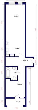 
   Продам 2-комнатную, 50.45 м², Юго-Западный, дом 17

. Фото 27.