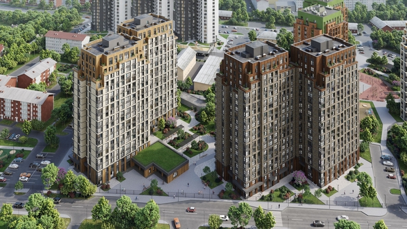 
   Продам 1-комнатную, 41.82 м², Стрижи Сити, блок-секции 6,7

. Фото 1.