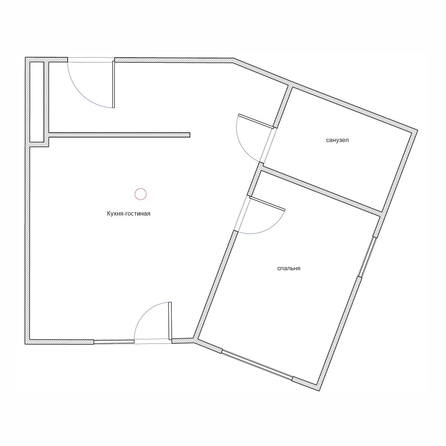 
   Продам 1-комнатную, 41.7 м², Центральная ул (Стрижи кв-л), 15

. Фото 14.