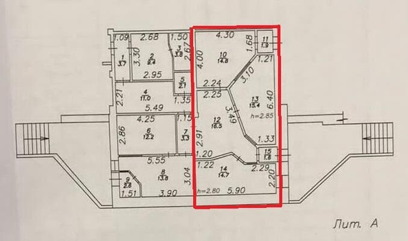 
   Продам помещение свободного назначения, 126.8 м², Дальневосточная ул, 144

. Фото 8.