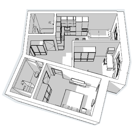 
   Продам 2-комнатную, 64.8 м², Центральная ул (Стрижи кв-л), 15

. Фото 12.