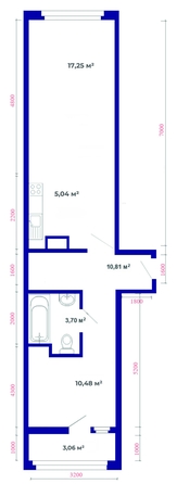 
  Продается 2-комн. квартира, 50.34 м², ЖК Юго-Западный, дом 17
. Фото 4.