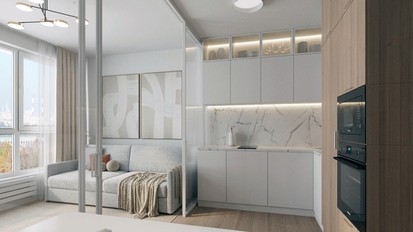 
  Продается 1-комн. квартира, 26.23 м², ЖК Стрижи Сити, блок-секции 6,7
. Фото 4.